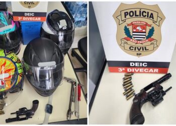 Polícia prende criminosos ligados a roubos de motos na região de Cotia