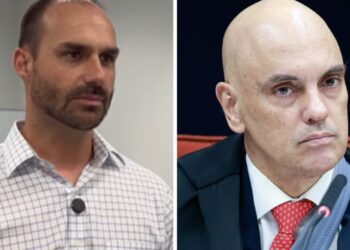 Eduardo Bolsonaro celebra aplicação da Lei Magnitsky contra Moraes: ‘Marco histórico’