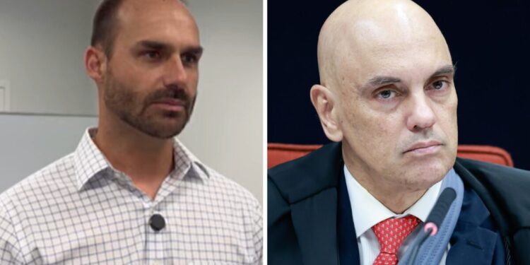 Eduardo Bolsonaro celebra aplicação da Lei Magnitsky contra Moraes: ‘Marco histórico’