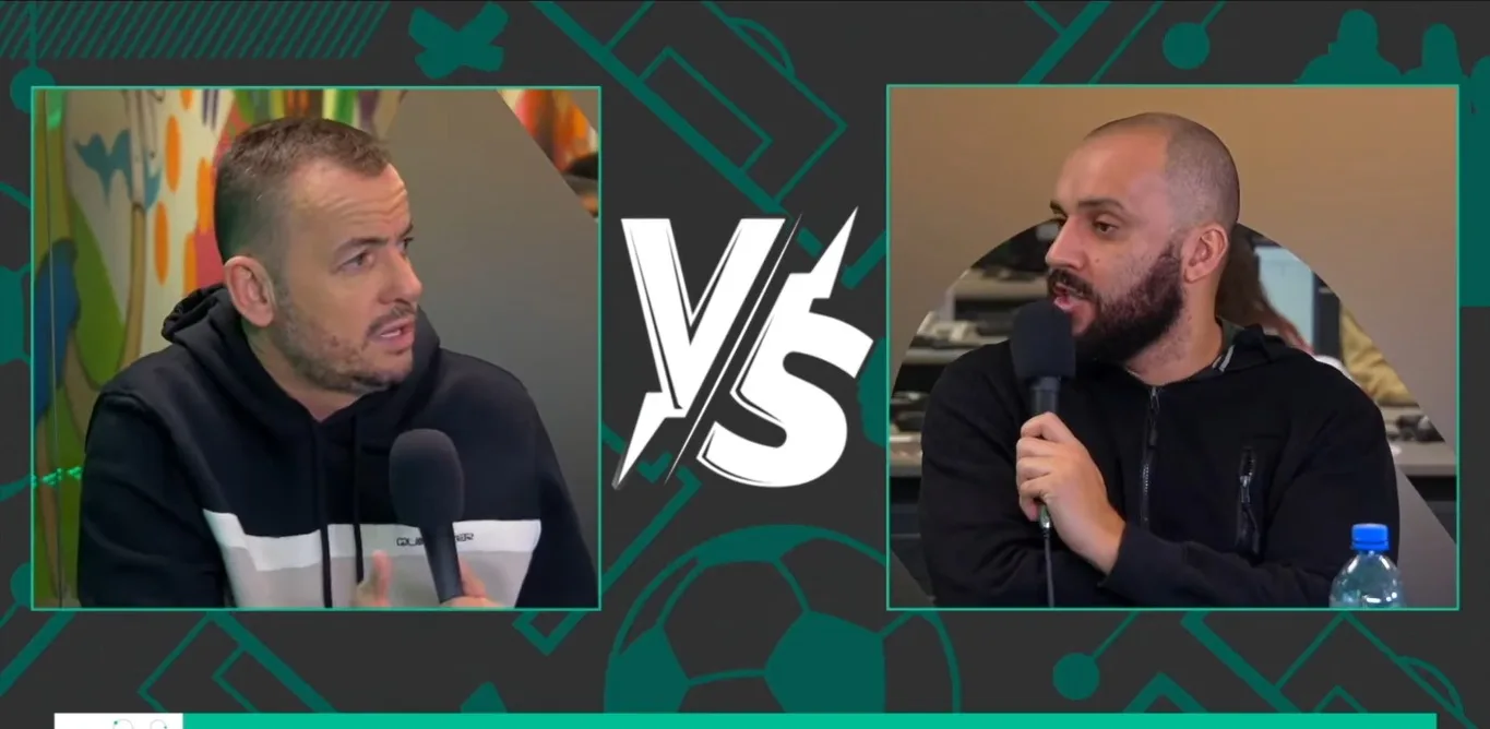 Após derrota do Internacional, Vaguinha e Cristiano Munari protagonizam discussão em programa de debate: “Amiguinho do Roger Machado”