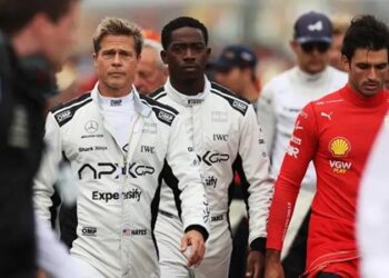 brad-pitt-interpreta-piloto-no-cinema,-em-“f1”,-produzido-por-lewis-hamilton