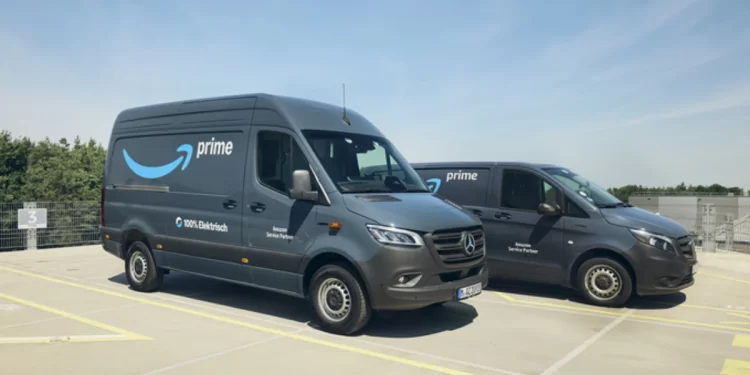 Elétricos ganham força: Amazon compra 5000 carrinhas elétricas Mercedes para a sua frota