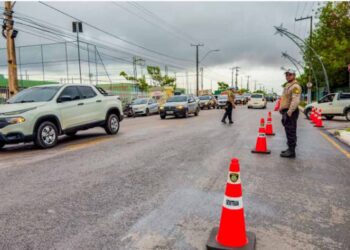 Semtran realiza mudança provisória no trânsito por conta do Arraiá da Prefs