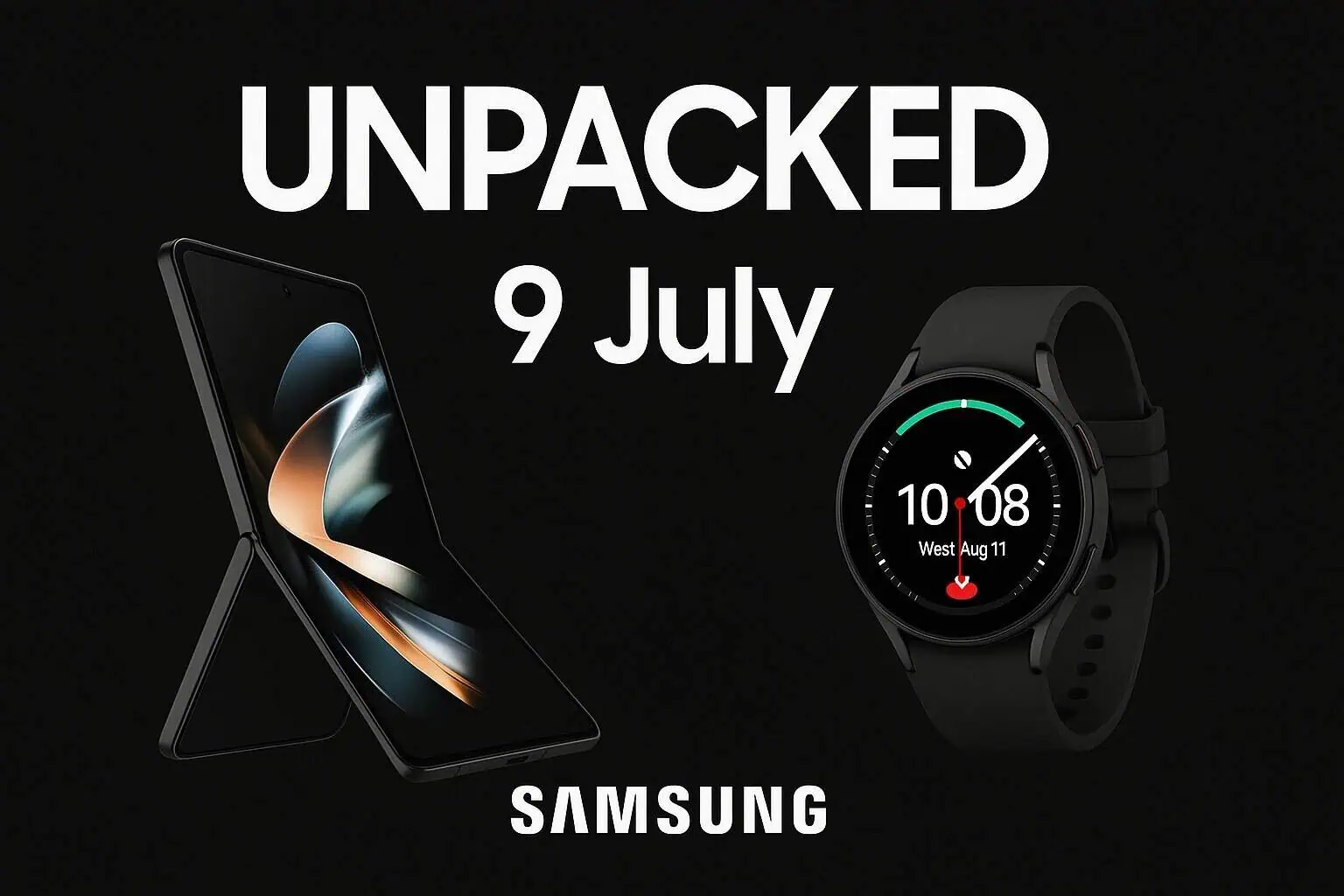 Novo evento Samsung Unpacked pode acontecer já a 9 de julho