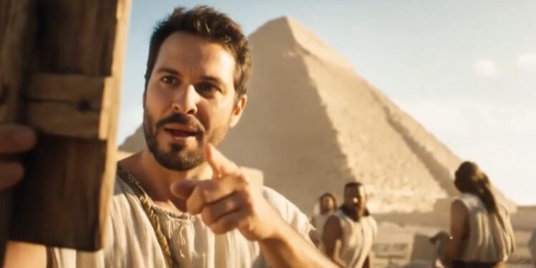 Histórias bíblicas recriadas com IA são a nova febre das redes sociais