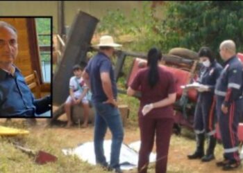Irmão do governador de Mato Grosso morre esmagado por trator no interior de Goiás; Jamil Mendes tinha 65 anos