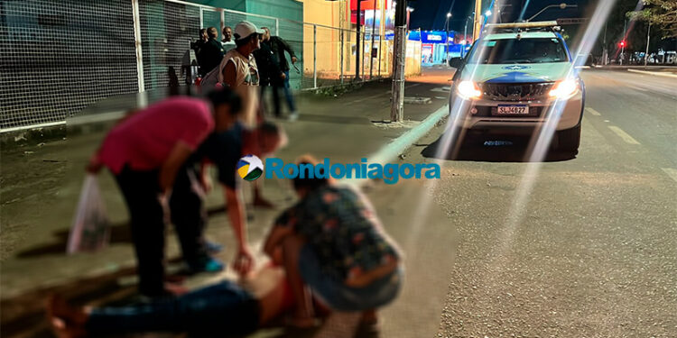 Morador de rua é agredido com paulada na cabeça após discussão na BR-319