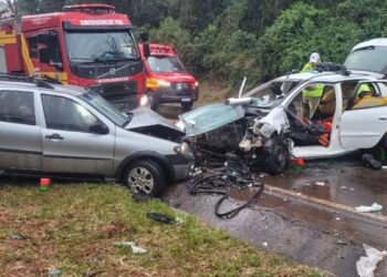 Grave acidente deixa 10 pessoas feridas no Oeste de SC