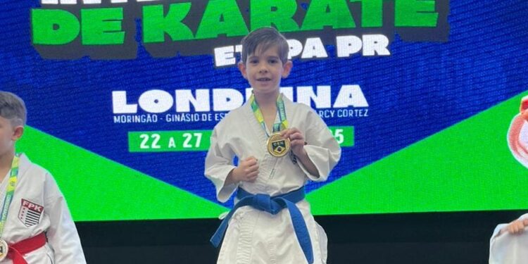 Pequeno Gigante do Karatê: Atleta de 7 Anos Conquista Ouro Nacional e Sonha com Final em João Pessoa