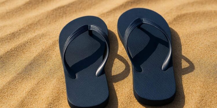 Porque nunca deves deixar os chinelos ao sol na praia!