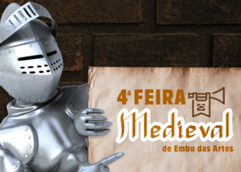4ª Feira Medieval de Embu das Artes acontece dia 24 no Parque Rizzo