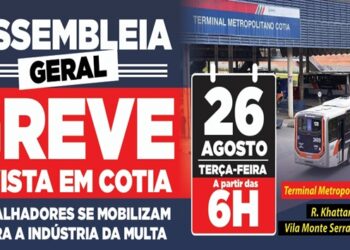 Motoristas da Danúbio Azul prometem greve por conta de multas de trânsito em Cotia