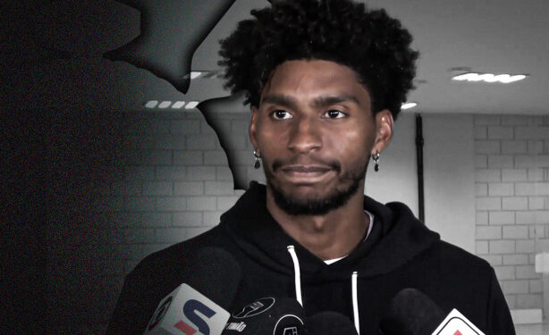 VÍDEO: Hugo Souza comenta agressão, projeta ‘guerra’ no Dérbi e afirma estar em jogo de volta da CDB