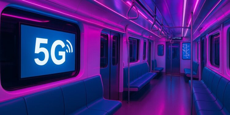 TIM e Vivo levam 5G ao metrô de São Paulo e prometem cobertura total até 2026