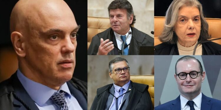 Quem são ministros da Primeira Turma do STF que vão julgar Bolsonaro