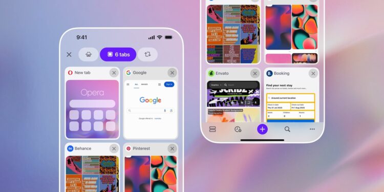 Opera One para iOS recebe nova interface de abas, maior personalização e mais