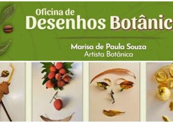Vargem Grande promove oficina de desenhos botânicos