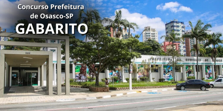 Gabarito Osasco-SP 2025 Agente de Saúde sai pela Vunesp; veja