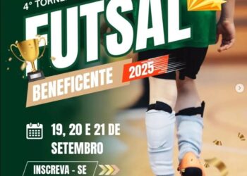 Inscrições abertas para a 4ª edição do Torneio de Futsal Beneficente