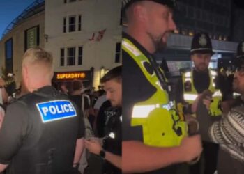 Pregadores de rua são detidos na Inglaterra, mas levam homem a Jesus: “Vale cada algema”