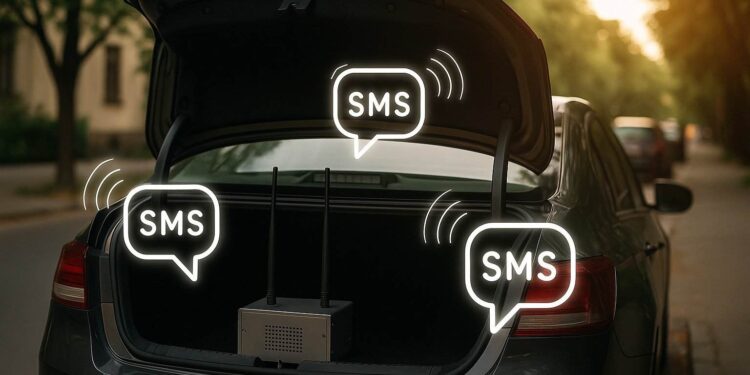 Bazucas SMS: antenas nos carros vão atacar o teu telemóvel e não podes evitar!