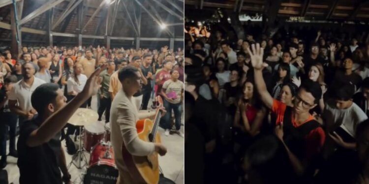 Mais de 3.000 estudantes se reúnem em culto na UFPA: “Uma multidão se entregou a Jesus”