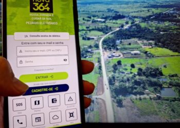 Empresa que administra BR-364 lança aplicativo para cadastramento; usuário receberá notificações em tempo real sobre o trânsito