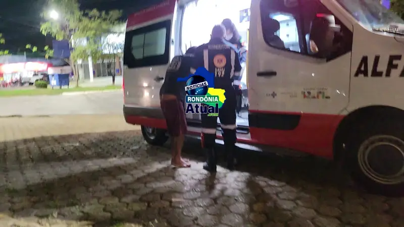 Confusão por corote de cachaça termina com homem esfaqueado na Praça do Desafio, em Ji-Paraná