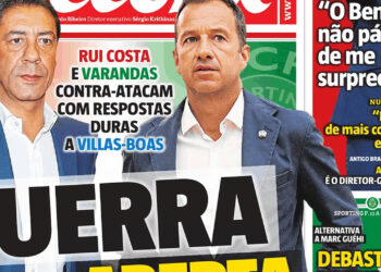 Revista de imprensa: Queixinhas abrem guerra mas Kiwior fecha os olhos