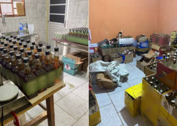 Dois homens são presos no interior de SP por falsificação de bebidas