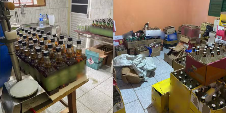 Dois homens são presos no interior de SP por falsificação de bebidas