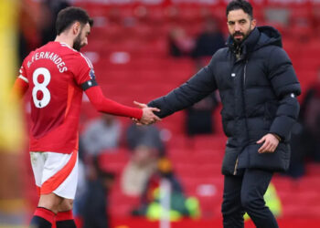 Ruben Amorim destaca marca de Bruno Fernandes: “É um pouco diferente do que eu esperava”