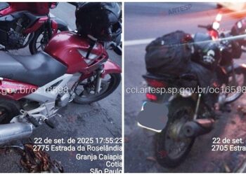 Acidente envolvendo duas motos deixa vítima fatal em Cotia