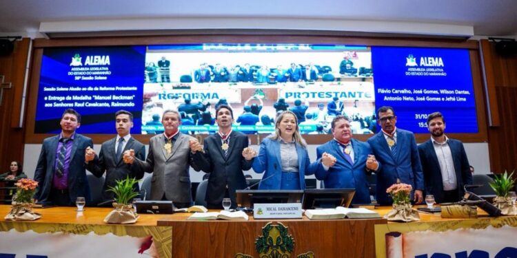 AL-MA marca Dia da Reforma e entrega Medalha Manuel Beckman a quatro pastores