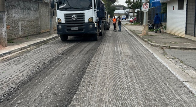 Vila Jovina, Jardim Lina, Pioneiro e Clotilde recebem obras de pavimentação