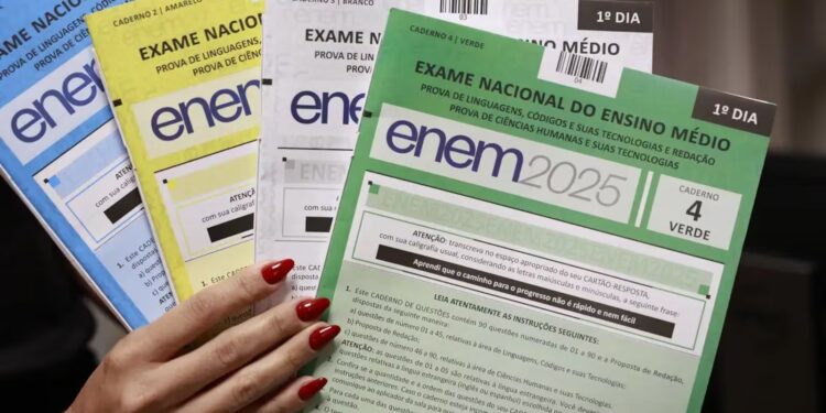 Saiba quais são questões anuladas no Enem 2025