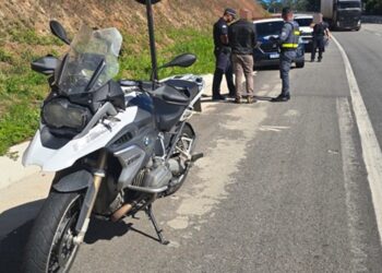 GCM de São Roque impede roubo de moto no km 48 da Raposo Tavares