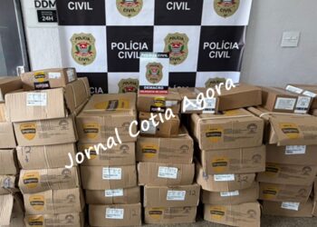 Bandidos roubam carga de linguiça, mas acabam presos pela Polícia Civil de Cotia