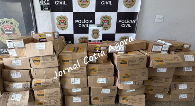 Bandidos roubam carga de linguiça, mas acabam presos pela Polícia Civil de Cotia