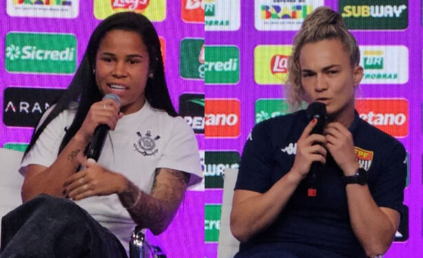 Meia do Corinthians e árbitra comentam polêmica de arbitragem antes da final do Paulistão Feminino