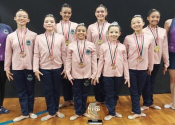 Ginástica rítmica de Cotia fatura medalhas nos Jogos Abertos do Interior