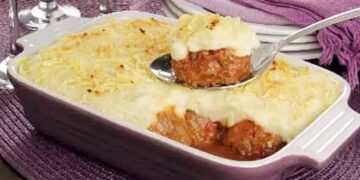 Receita: Almôndegas com purê de batata