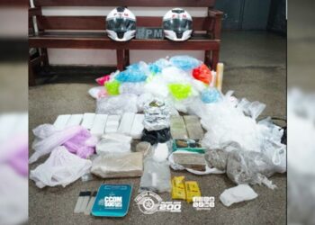 Grande quantidade de drogas é apreendida na região