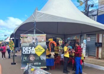 Atividades educativas são promovidas durante evento em centro comercial de Porto Velho