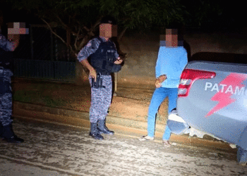 Guarnição do PATAMO prende foragido da Justiça durante patrulhamento