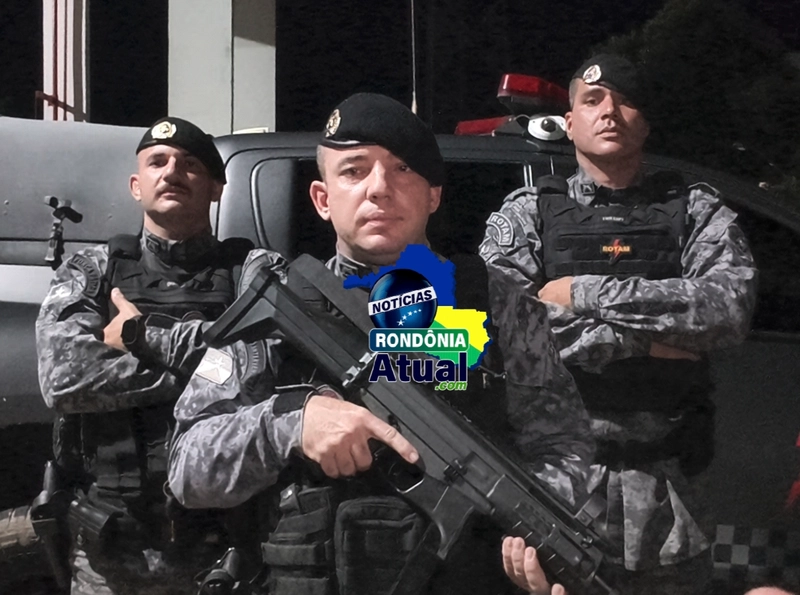 PATAMO desarticula boca de fumo e apreende droga e arma no bairro Novo Ji-Paraná