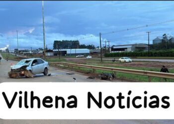 Vilhena: motociclista morre após colisão com veículo na BR-364