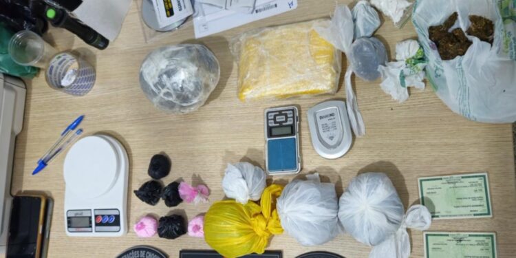 PATAMO de Jaru fecha duas bocas de fumo, prende suspeitos e apreende grande quantidade de drogas