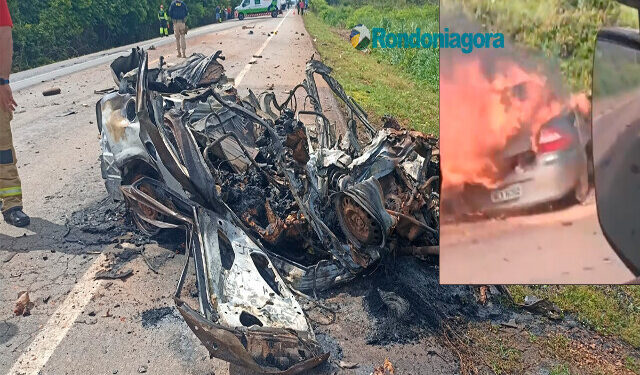 Vídeo: Colisão na BR-364 entre Candeias e Itapuã deixa quatro mortes neste domingo