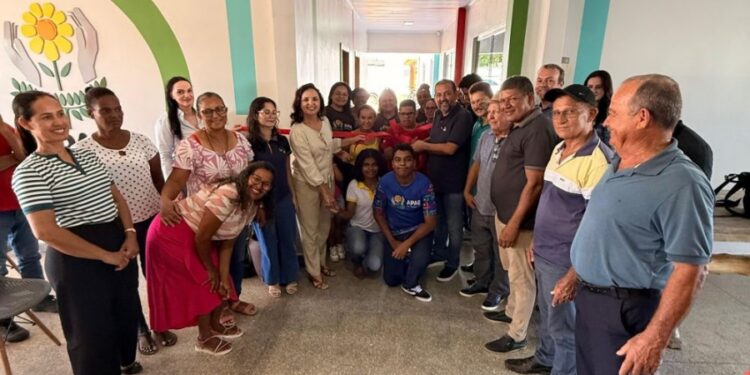 Deputado Laerte Gomes prestigia inauguração da ampliação da APAE de São Miguel do Guaporé